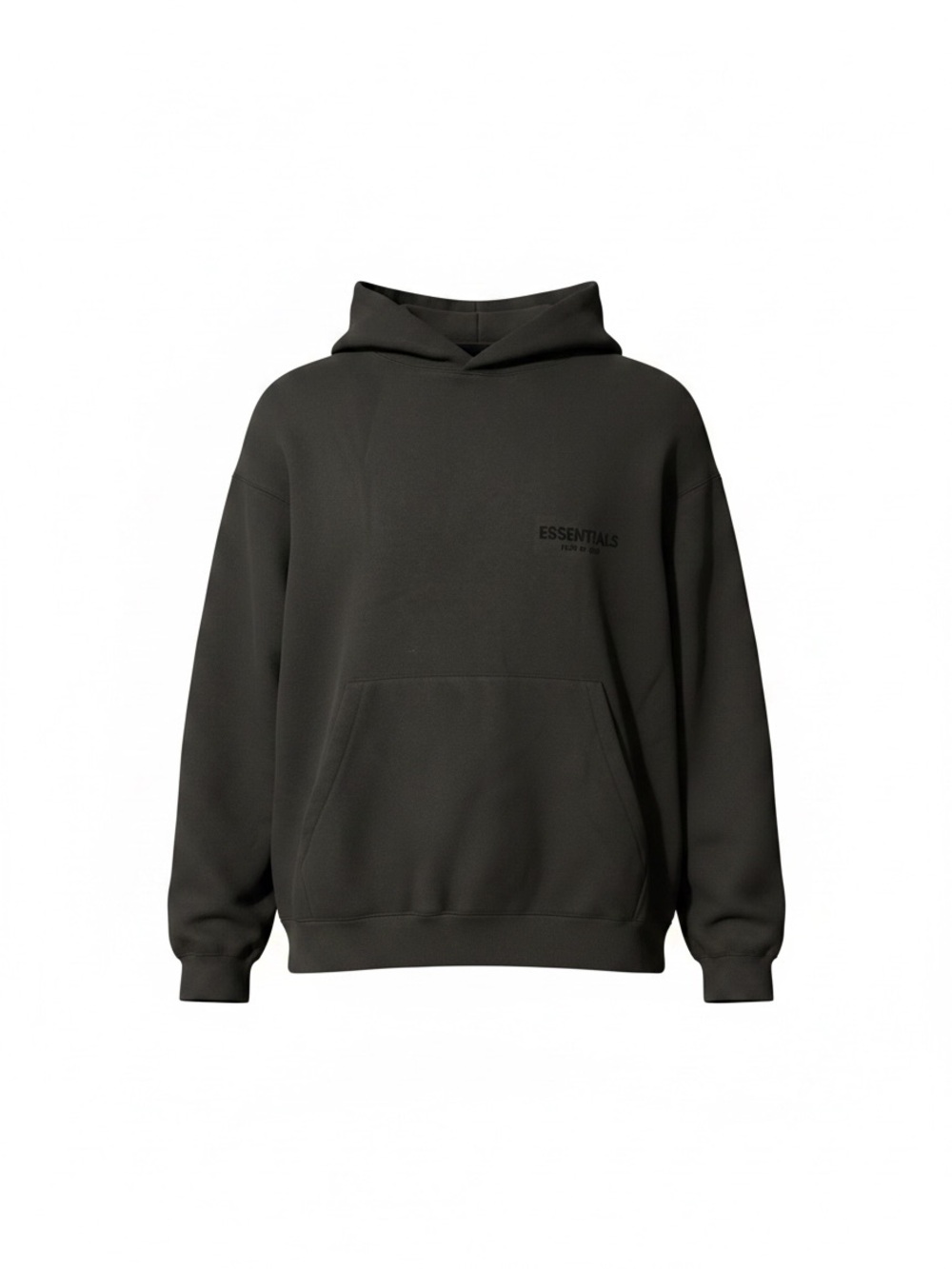 Essentials Men's Black Hoodie Sweatshirt